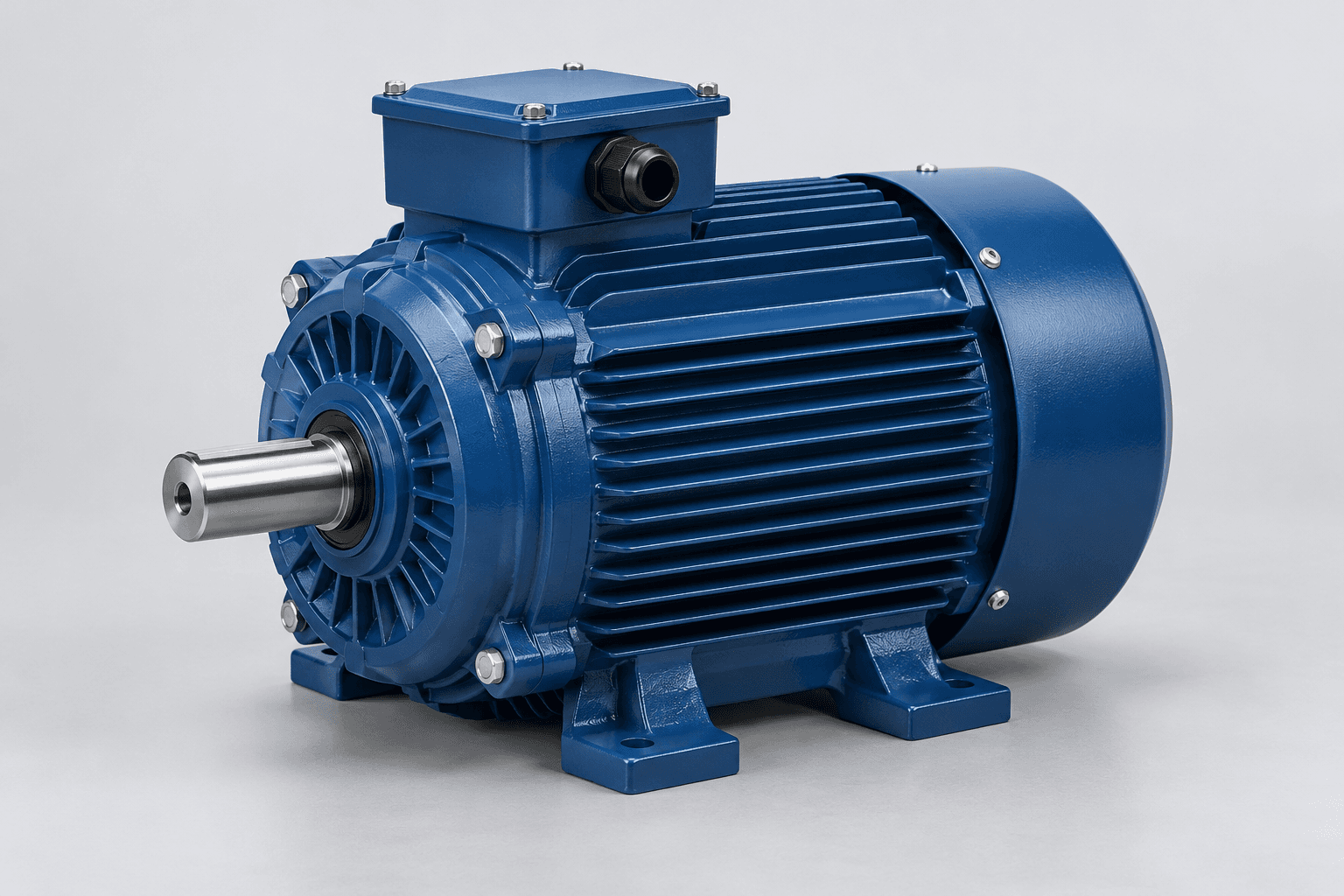 Industrial AC induction motor